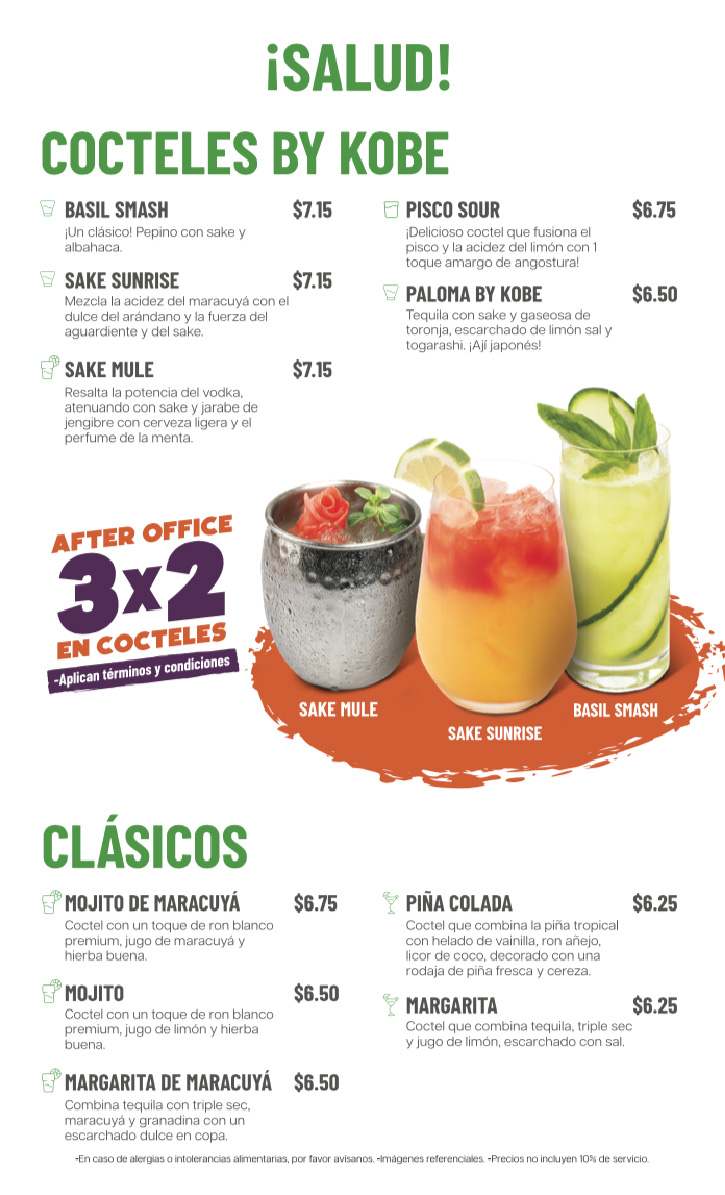 Menu Kobe Sushi & Rolls - C. C. El Condado-10